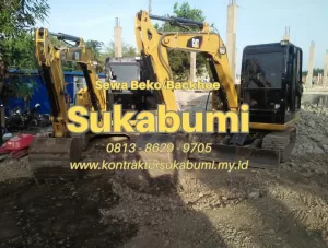 Sewa Beko Backhoe Sukabumi