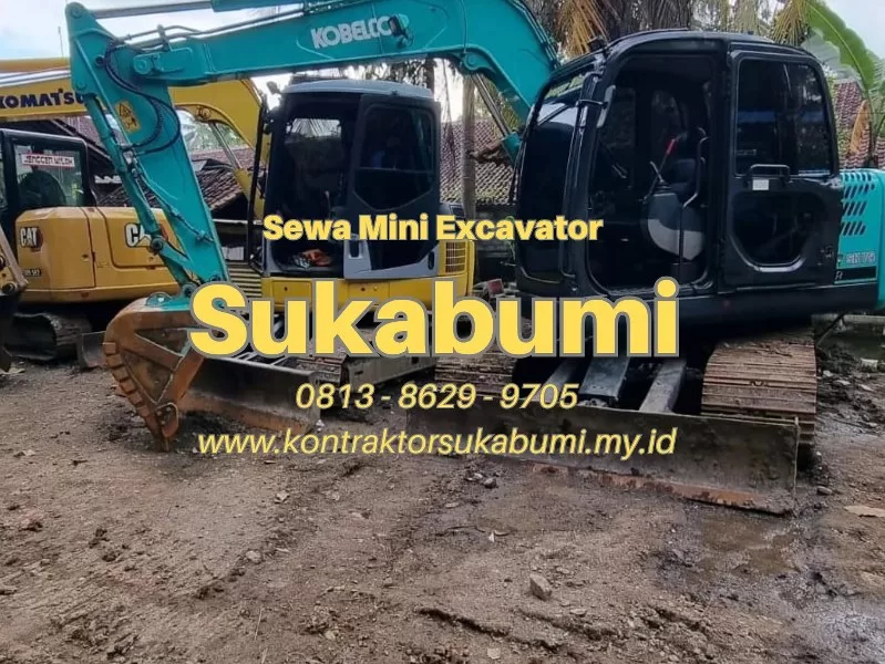 Sewa Excavator Harian Sukabumi